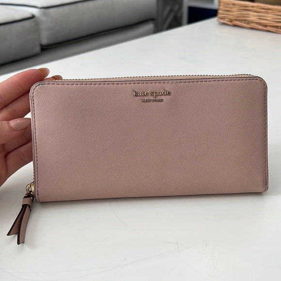 kate spade Handbags - Kate Spade Continental Large Zip Wallet